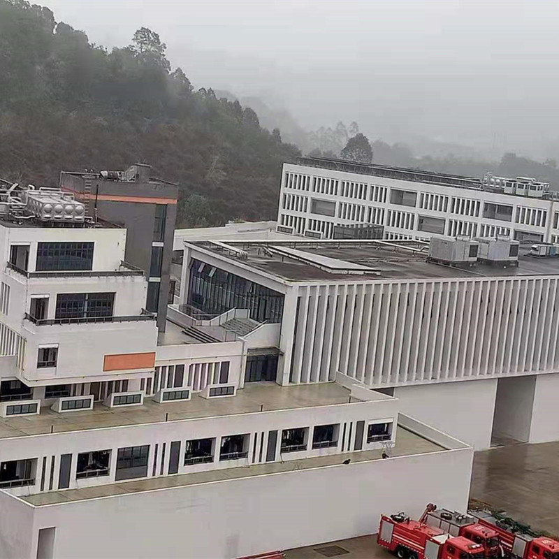 广州搜救基地太阳能+空气能热水工程